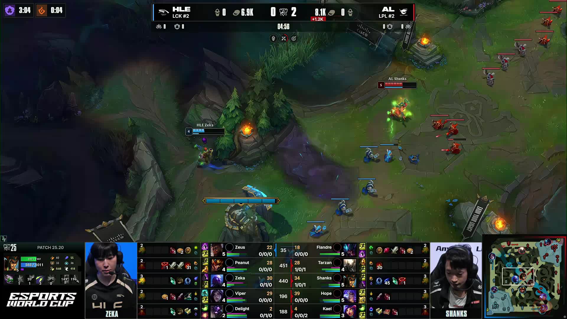 T1 在世界锦标赛中？VIT 玩家状态全无，被 T1 打到所有选手都处于红热状态！ T1 2-1 VIT